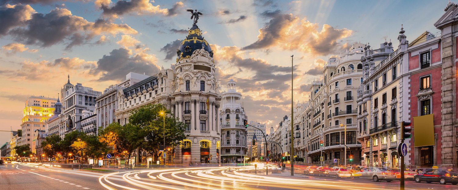 Le quartier de Centro à Madrid