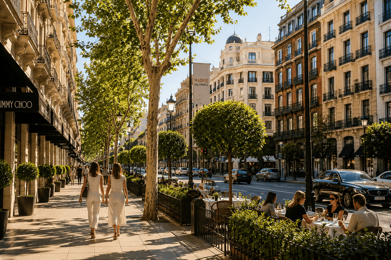 Le quartier de Salamanca à Madrid