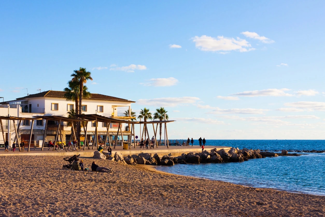 Le quartier de Portixol à Palma de Majorque