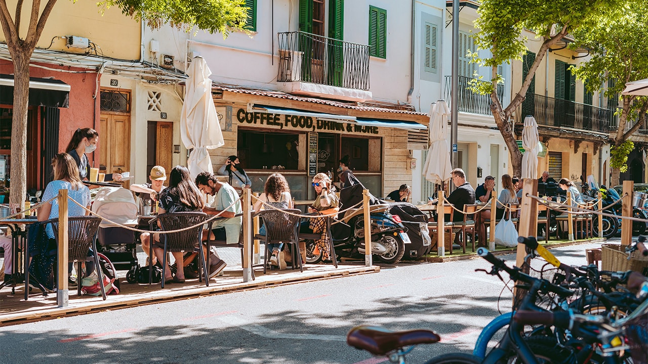 Le quartier de Santa Catalina à Palma de Majorque