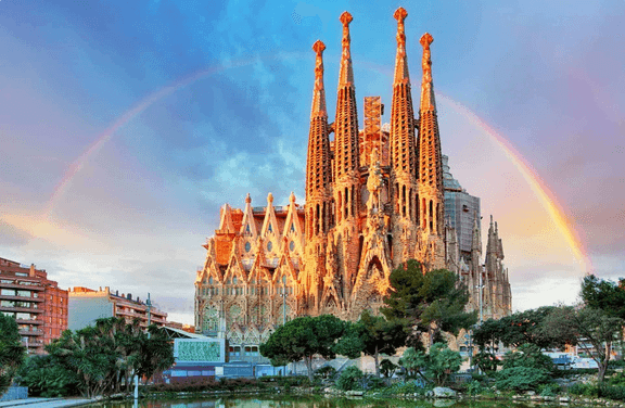 La Sagrada Familia à Barcelone, Catalogne