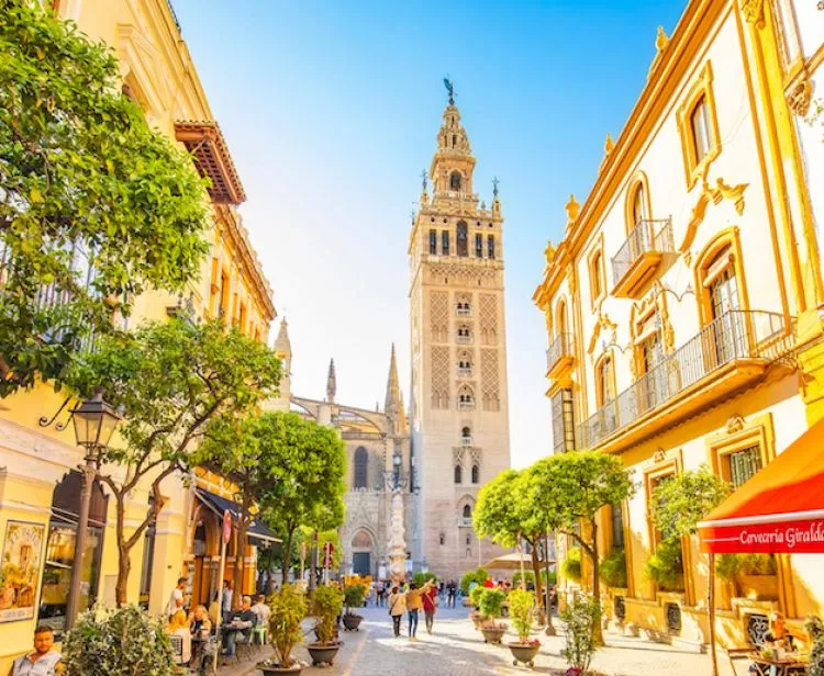 Le quartier de Santa Cruz à Séville
